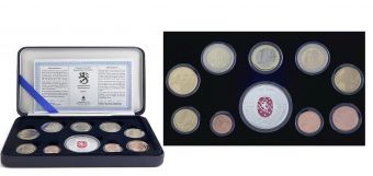 Финляндия 2009 Официальный Годовой набор Евро монет, PROOF