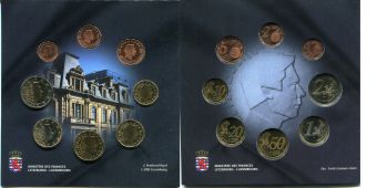 Люксембург 2003 Официальный годовой набор Евро монет