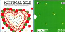 Португалия 2016 Официальный Годовой набор Евро монет 
