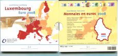 Люксембург 2008 Официальный годовой набор Евро монет (9 монет)     