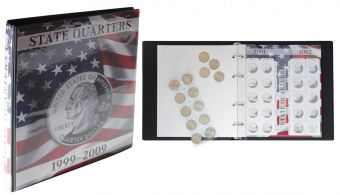 Иллюстрированный альбом для 25 центов США „STATE QUARTERS“