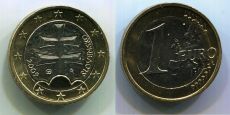 Словакия 1 Евро 2009 Регулярная   