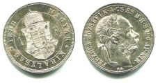 Австро-Венгрия 1 Форинт 1883 год   