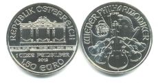 1,5 Евро Австрия 2012 Венская Филармония Унция
