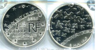1,5 Евро Франция 2005 60 лет Победы