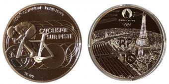 10 Евро Франция 2022 Трековый велоспорт