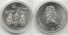 10 Долларов Канада 1974 Олимпиада Монреаль Велоспорт АЦ 