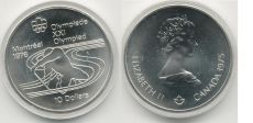 10 Долларов Канада 1975 Олимпиада Монреаль Гребля АЦ  