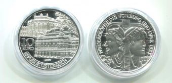 10 Евро Австрия 2005 Опера