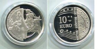 10 Евро Бельгия 2004 Европа