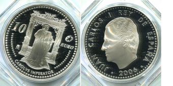10 Евро Испания 2006 Карл V