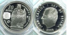 10 Евро Испания 2008 Император Альфонсо Х Мудрый