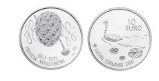 10 Евро Финляндия 2012 Генрик Вигстрем PROOF    