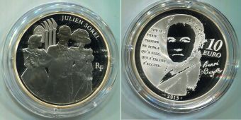 10 Евро Франция 2013 Жюльен Сорель