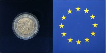 2 Евро Бельгия 2025 Национальная лотерея Пруф