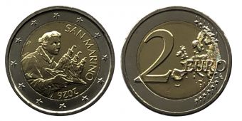 2 Евро Сан-Марино 2026 Регулярная    