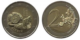 2 Евро Эстония 2026 Сипсик