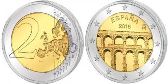 2 Евро Испания 2016 Сеговия