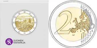 2 Евро Финляндия 2018 Национальный парк Коли Пруф