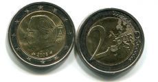 2 евро Бельгия 2008 Регулярная  