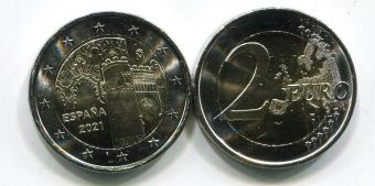 2 Евро Испания 2021 Толедо
