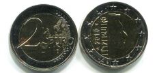2 Евро Люксембург 2010 Регулярная     