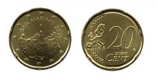 20 Центов Сан-Марино 2026 год    