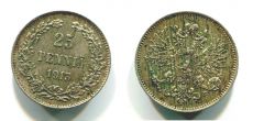 25 Пенни Русская Финляндия 1913 год   (1)   