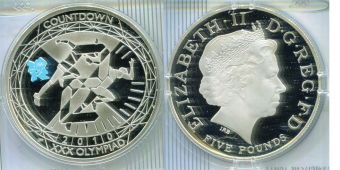 Великобритания 5 Фунтов 2010 Олимпиада в Лондоне