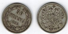 50 Пенни Русская Финляндия 1893 год (2)   